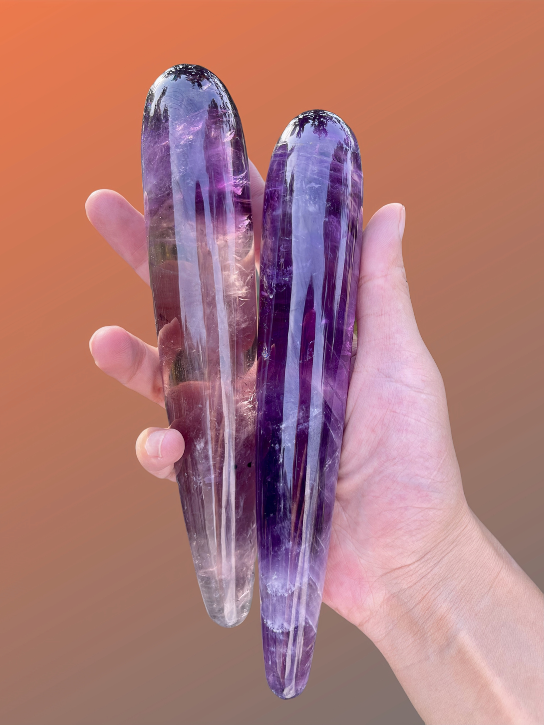 amaranthos an amethyst massage wand