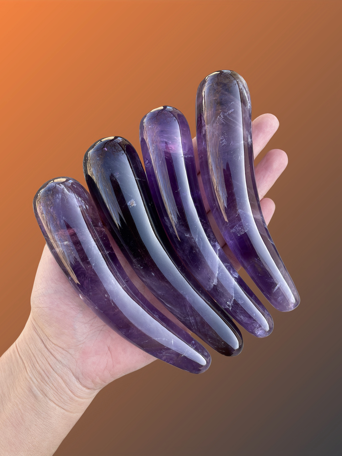 aeon an amethyst massage wand