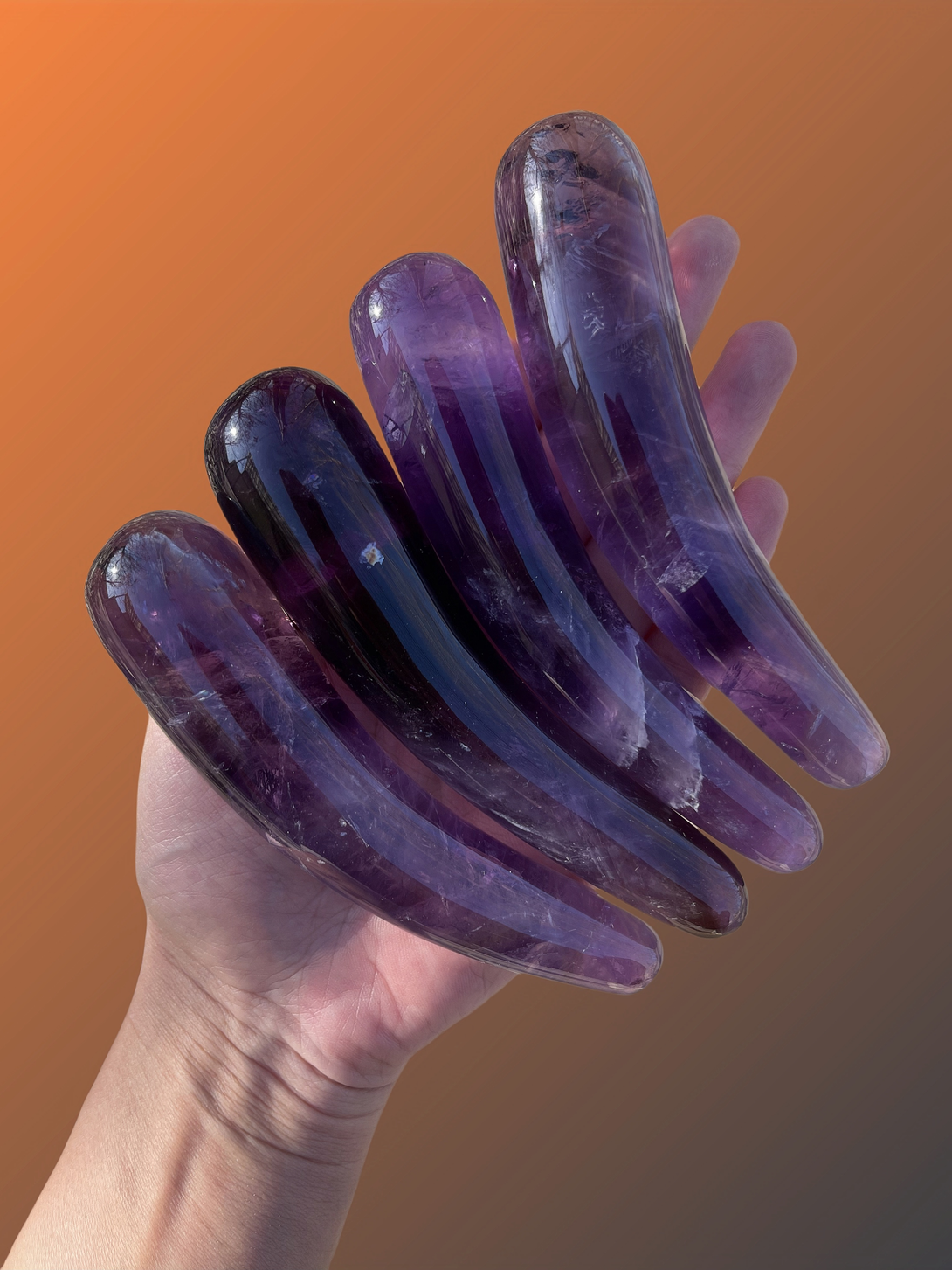 aeon an amethyst massage wand