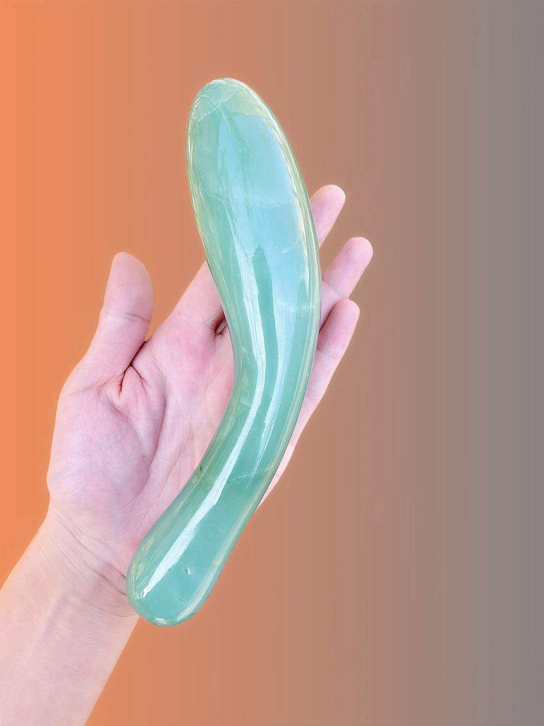 phallos a green aventurine wand