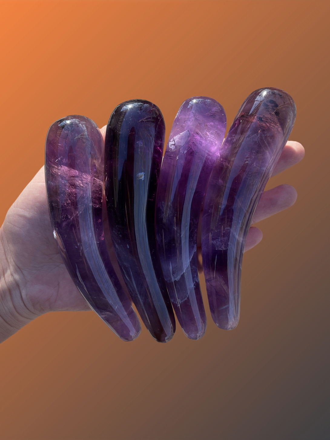 aeon an amethyst massage wand