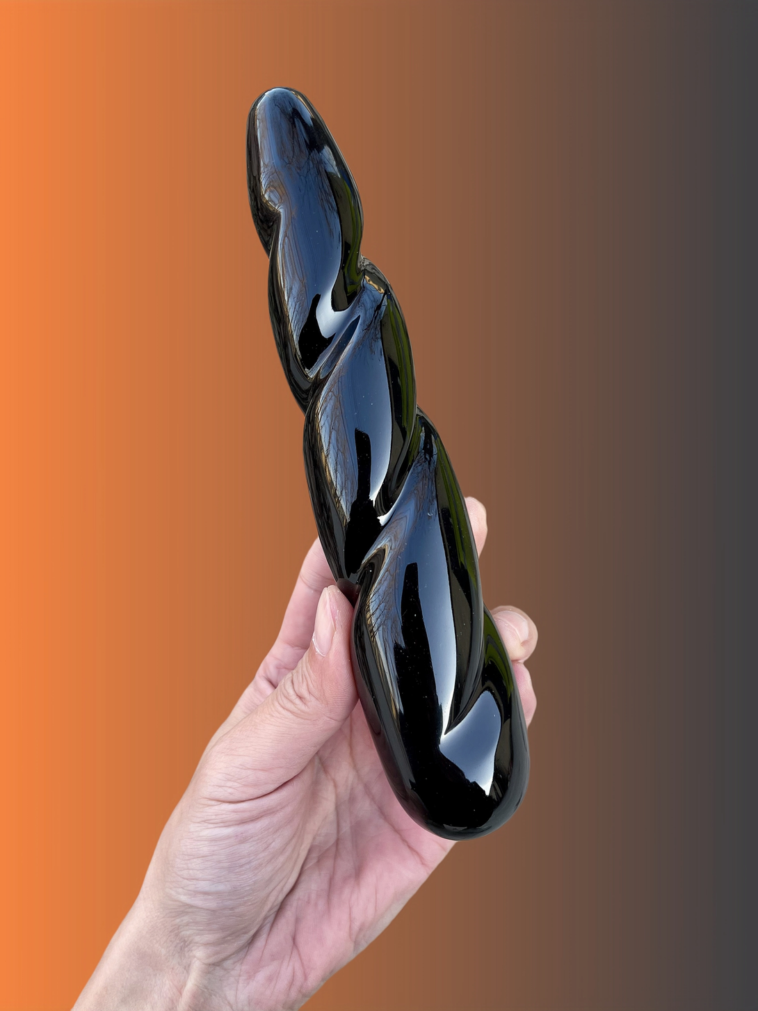 helix an obsidian massage wand