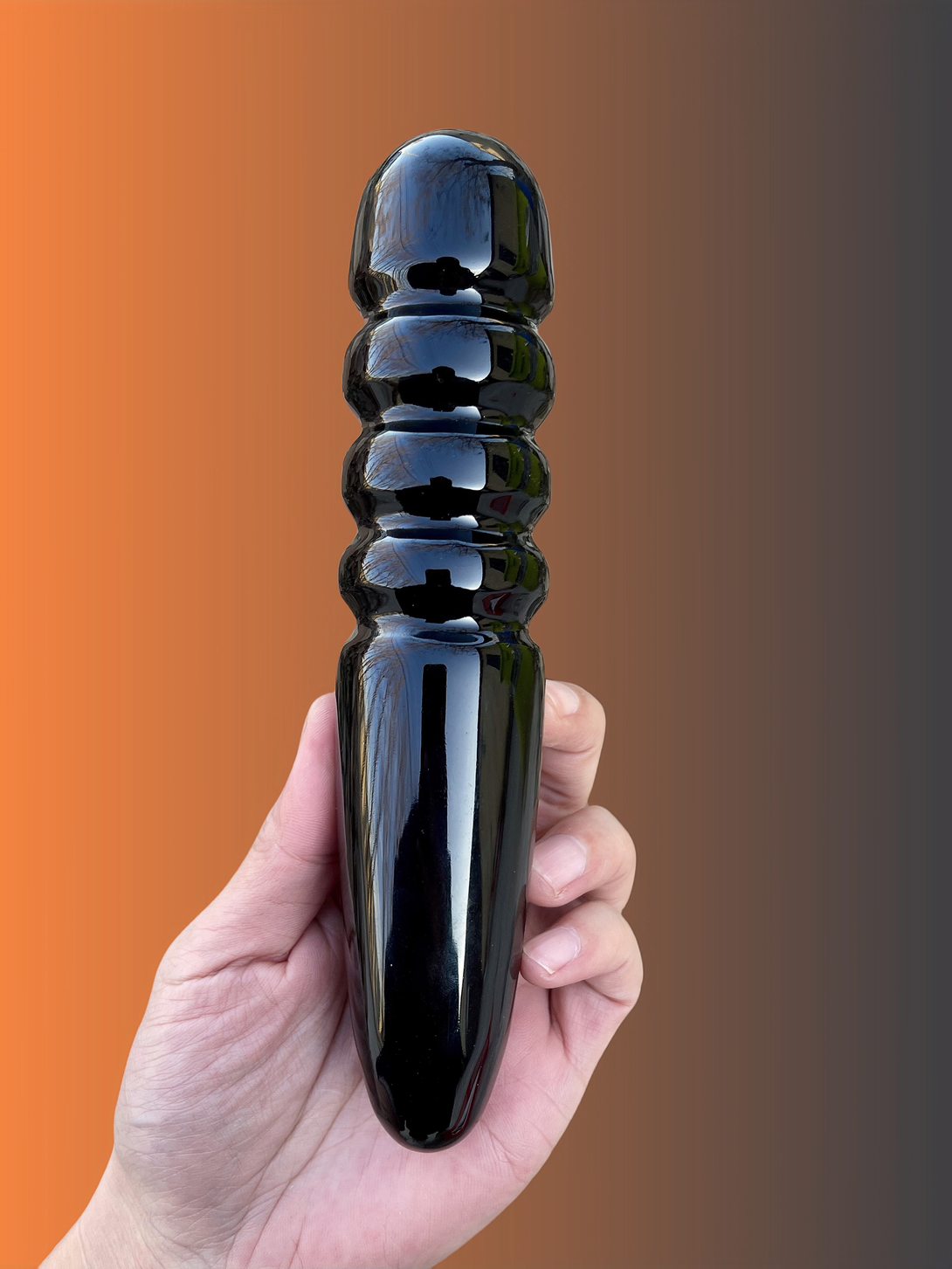 helios an obsidian massage wand