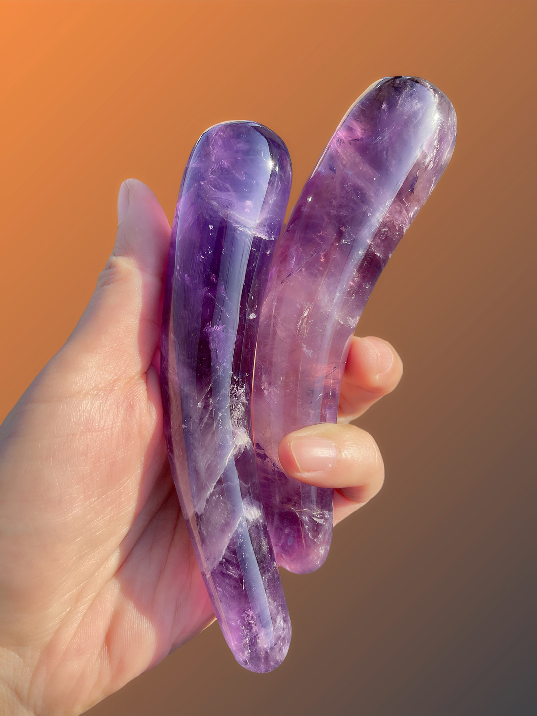 aeon an amethyst massage wand