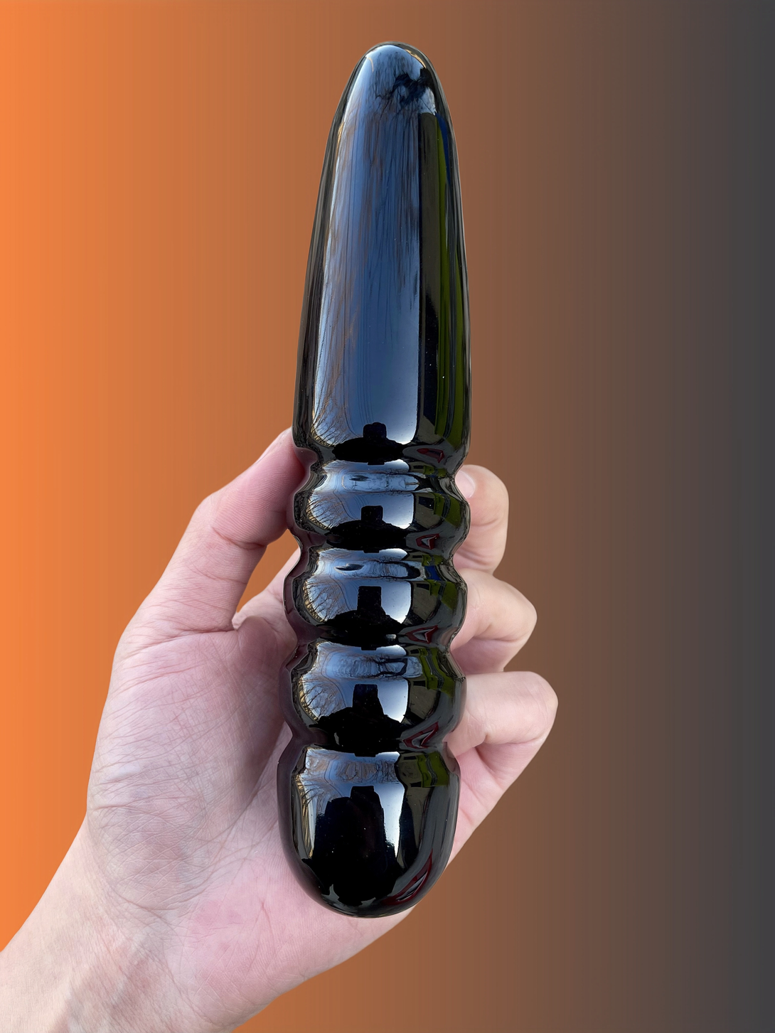 helios an obsidian massage wand