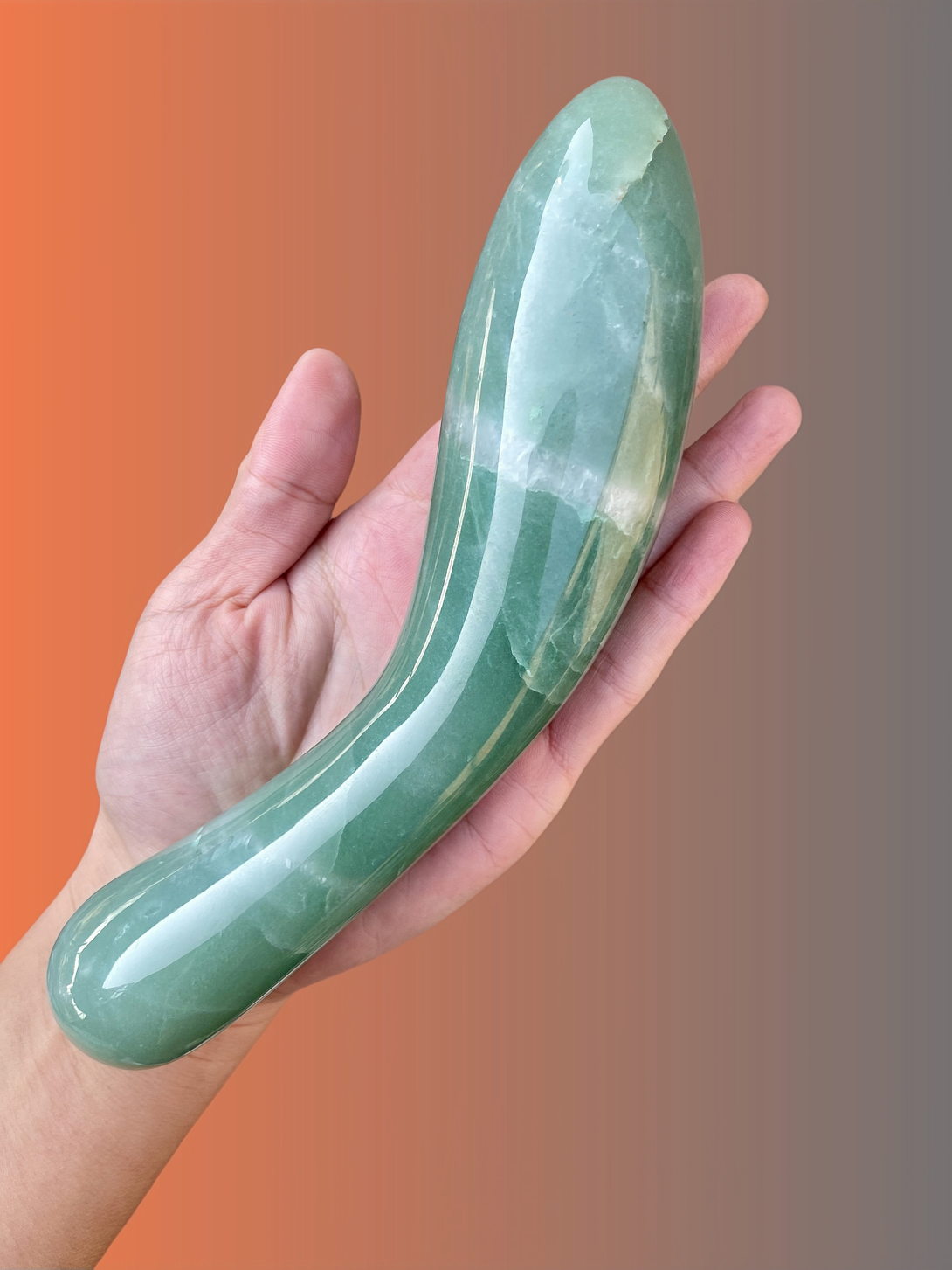 phallos a green aventurine wand